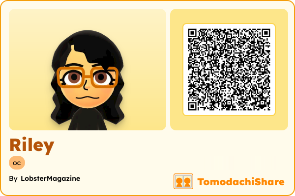 Riley, a female Mii  with tags: oc