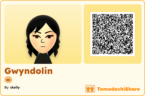 Gwyndolin, a male Mii  with tags: oc