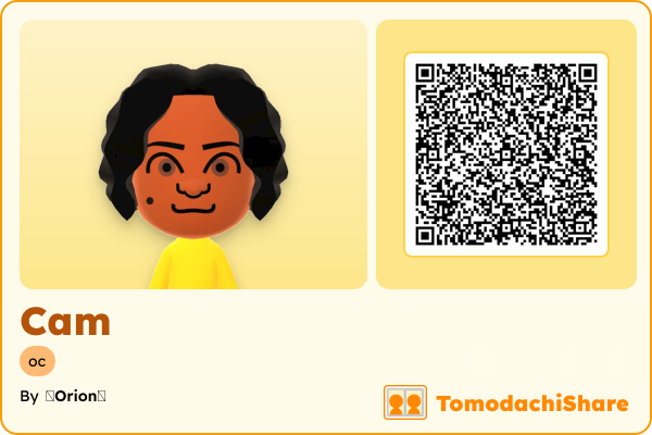 Cam, a female Mii  with tags: oc