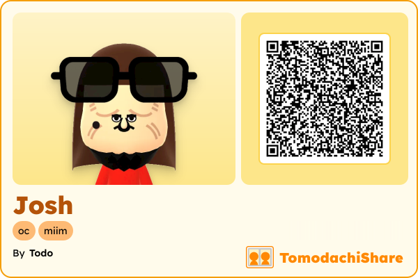 Josh, a female Mii  with tags: oc, miim
